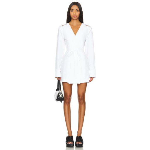 アレキサンダーワン Alexander Wang 【 Slit Tailored Shirt Dress With Waist Tie Women 】 ドレス ネクタイ レディースファッション ドレス レディース アレキサンダーワン Alexander Wang 【 Slit Tailored Shirt Dress With Waist Tie Women 】 ドレス ネクタイ レディースファッション ドレス レディース