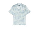 Frescobol Carioca 【 Roberto Seascape Print Silk Shirt Men 】 メンズファッション トップス カジュアルシャツ メンズ(4)