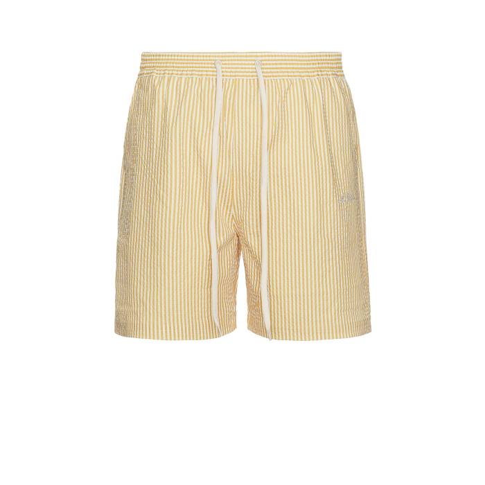 Les Deux 【 Stan Stripe Seersucker Swim Shorts Men 】 Stripe ストライプ ショーツ メンズファッション 水着 メンズ