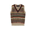 ビームス Beams Plus 【 Gim Cricket Fair Isle Vest British Wool 5G Men 】 ベスト メンズファッション...