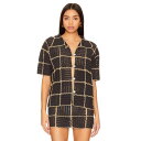 She Made Me 【 Edith Patchwork Shirt Women 】 レディースファッション トップス その他 レディース