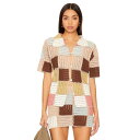 She Made Me 【 Edith Patchwork Shirt Women 】 レディースファッション トップス その他 レディース