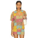 She Made Me 【 Edith Patchwork Shirt Women 】 レディースファッション トップス その他 レディース