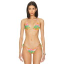 ルリファマ Luli Fama 【 Palm Breeze Wavy Luxe Bikini Top Women 】 レディースファッション 水着 レディース(4)