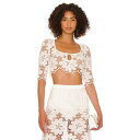 For Love & Lemons 【 Malika Crop Top Women 】 Crop クロップ レディースファッション トップス その他 レディース