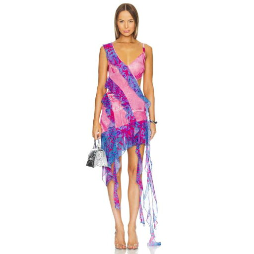 ヴェルサーチェ ジーンズ クチュール Versace Jeans Couture 【 Ruffle Mini Dress Women 】 ドレス レディースファッション ドレス レディース ヴェルサーチェ ジーンズ クチュール Versace Jeans Couture 【 Ruffle Mini Dress Women 】 ドレス レディースファッション ドレス レディース