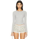 Damson Madder 【 Lua Long Sleeve Pointelle Top Women 】 Sleeve スリーブ レディースファッション トップス その他 レディース