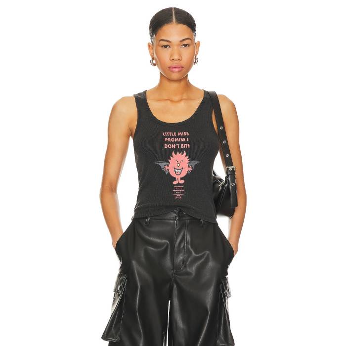 000 【 The Laundry Room Little Miss Promise I Don't Bite Rib Tank Women 】 タンクトップ レディースファッション トップス タンクトップ レディース