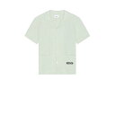 Nikben 【 Waffle Havana Shirt Men 】 ワッフル メンズファッション トップス カジュアルシャツ メンズ(4)