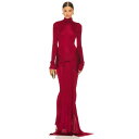 Helsa 【 Slinky Jersey Sarong Maxi Dress Women 】 ジャージ ドレス レディースファッション ドレス レディース