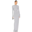 Helsa 【 Jersey Backless Maxi Dress Women 】 ジャージ ドレス レディースファッション ドレス レディース