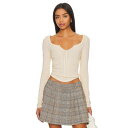 フリーピープル Free People 【 X We The Free Eyes On You Long Sleeve In Birch Women 】 フリー Sleeve スリーブ レディースファッション トップス Tシャツ カットソー レディース