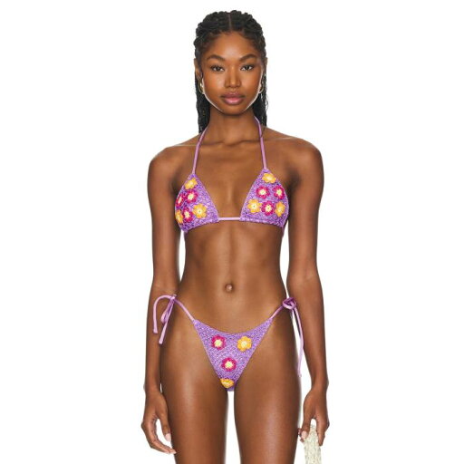 Capittana 【 Adriana Crochet Bikini Top Women 】 レディースファッション 水着 レディース Capittana 【 Adriana Crochet Bikini Top Women 】 レディースファッション 水着 レディース