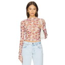 フリーピープル Free People 【 X Intimately Fp Printed Lady Lux Layering Top Women 】 レディースファッション トップス その他 レディース(4)