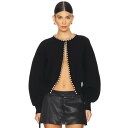 アレキサンダーワン Alexander Wang 【 Cropped Cardigan With Ball Chain Necklace Women 】 カーデ...