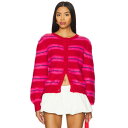 Damson Madder 【 Cece Striped Cardigan Women 】 カーディガン レディースファッション トップス カーディガン ボレロ...