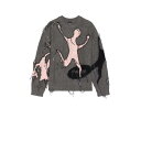 P.a.m. Perks And Mini 【 Freedom Distressed Knit Sweater Men 】 ニット トレーナー メンズファッショ...