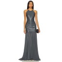 アリスアンドオリビア Alice + Olivia 【 Hiroko Open Back Maxi Dress Women 】 ドレス レディースファッション ドレス レディース(4)