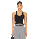 Perfectwhitetee 【 Cropped Cotton Ribbed Layering Tank Women 】 タンクトップ レディースファッション トップス タンクトップ レディース(4)