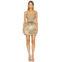 Patbo 【 Fringe Cut Out Mini Dress Women 】 ドレス レディースファッション ドレス レディース