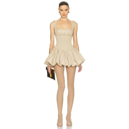Helsa 【 Rib Mix Puffy Mini Dress Women 】 ドレス レディースファッション ドレス レディース Helsa 【 Rib Mix Puffy Mini Dress Women 】 ドレス レディースファッション ドレス レディース