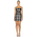 Le Superbe 【 Glamour Granny Squares Dress Women 】 ドレス レディースファッション ドレス レディース(4)
