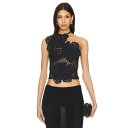 Cult Gaia 【 Nazanin Crochet Top Women 】 レディースファッション トップス その他 レディース