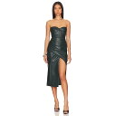 バルドット Bardot 【 Kai Faux Leather Midi Dress Women 】 レザー ドレス レディースファッション ドレス レディース