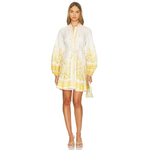 ジマーマン Zimmermann 【 Golden Buttoned Mini Dress Women 】 ドレス レディースファッション ドレス レディース ジマーマン Zimmermann 【 Golden Buttoned Mini Dress Women 】 ドレス レディースファッション ドレス レディース