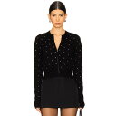 フルールドゥマル Fleur Du Mal 【 Rhinestone Knit Cropped Cardigan Women 】 ニット カーディガン レディー...