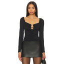スサナモナコ Susana Monaco 【 V Cut Out Top Women 】 レディースファッション トップス シャツ ブラウス レディース(4)