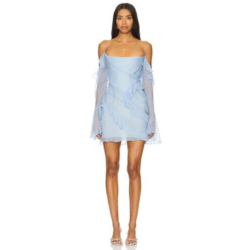 Shona Joy 【 Layla Long Sleeve Ruffle Mini Dress Women 】 Sleeve スリーブ ドレス レディースファッション ドレス レディース Shona Joy 【 Layla Long Sleeve Ruffle Mini Dress Women 】 Sleeve スリーブ ドレス レディースファッション ドレス レディース