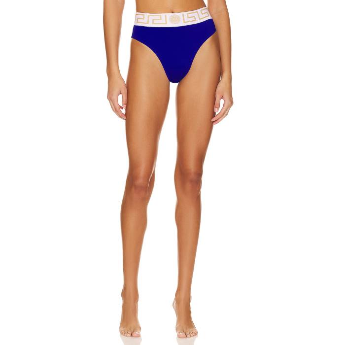 ヴェルサーチ Versace 【 High Waisted Bikini Bottom Women 】 ハイ ズボン ボトムス レディースファッション 水着 レディース
