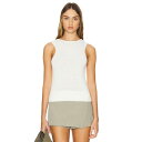 St. Agni 【 Linen Silk Blend Tank Women 】 タンクトップ レディースファッション トップス タンクトップ レディース