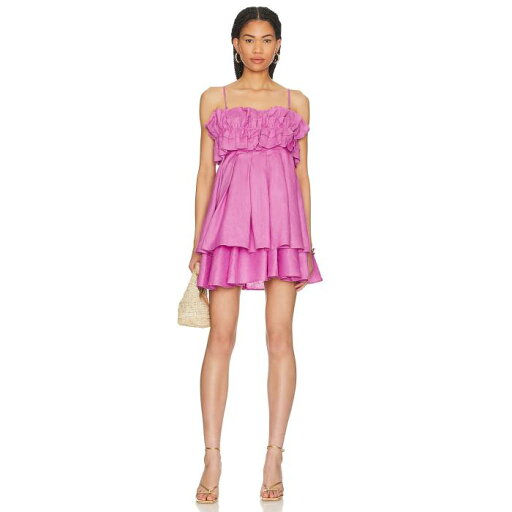 Aureta. 【 Penelope Mini Dress Women 】 ドレス レディースファッション ドレス レディース Aureta. 【 Penelope Mini Dress Women 】 ドレス レディースファッション ドレス レディース