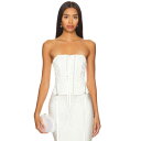 For Love & Lemons 【 Lilibet Corset Top Women 】 レディースファッション トップス その他 レディース(4)