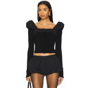 For Love & Lemons 【 Aliyah Pointelle Top Women 】 レディースファッション トップス その他 レディース