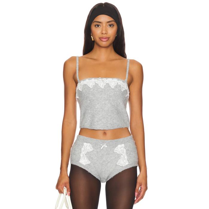 ブランド名For Love & Lemons性別Women(レディース)商品名Arinah Tankカラー・Grey