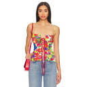 Tyler Mcgillivary 【 Fruit Sticker Corset Women 】 レディースファッション トップス タンクトップ レディース(4)