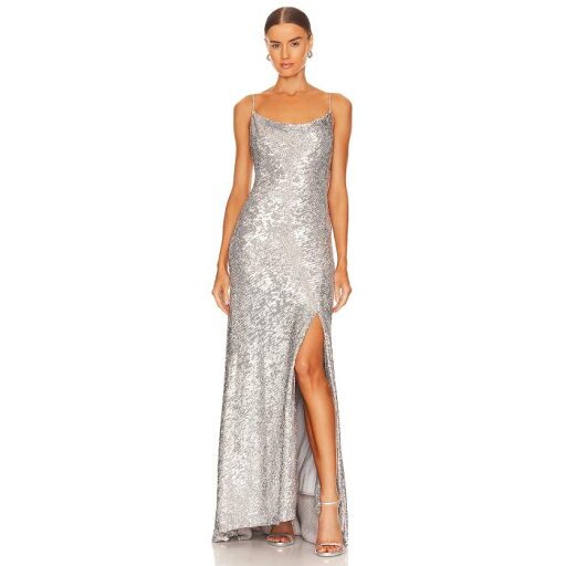 Simkhai 【 Finley Hammered Sequins Gown Women 】 レディースファッション ドレス レディース Simkhai 【 Finley Hammered Sequins Gown Women 】 レディースファッション ドレス レディース