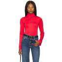 ハドソンジーンズ Hudson Jeans 【 Long Sleeve Hook & Eye Bodysuit Women 】 Sleeve スリーブ ボディースーツ レディースファッション トップス その他 レディース