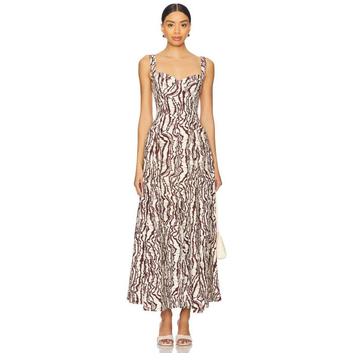 Nicholas 【 Anya Maxi Dress Women Abstract Animal 】 ドレス レディースファッション ドレス レディース