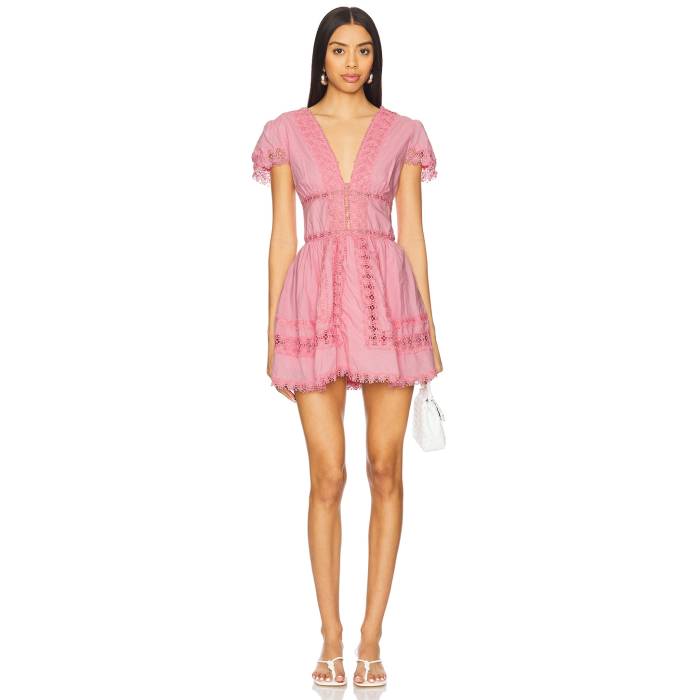 Rakuten - Peixoto 【 Piper Mini Dress Women Proper Pink 】 ドレス レディースファッション ドレス レディース pink ピンク