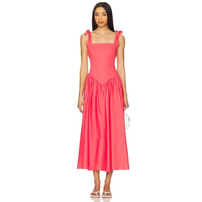 Peixoto 【 Harlow Maxi Dress Women Sunkist Coral 】 ドレス レディース