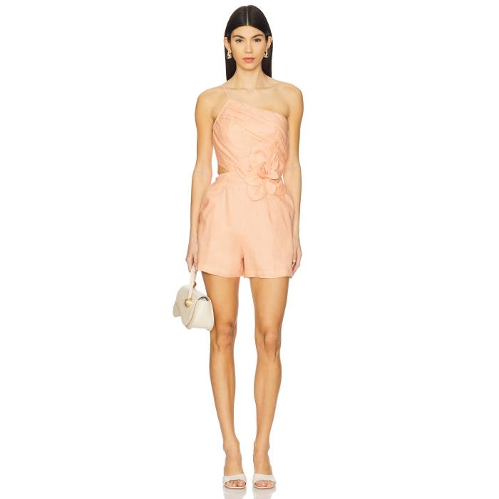 ユミキム Yumi Kim 【 Lorna Romper Women Sherbet Linen 】 ロンパース レディースファッション その他 レディース