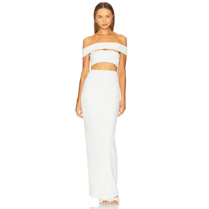 Nookie 【 Naomi Gown Women Ivory 】 レディースファッション ドレス レディース アイボリー