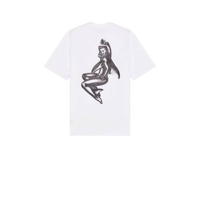Babylon 【 Bite Me Tee Men White 】 Tシャツ メンズファッション トップス Tシャツ カットソー メンズ 白色 ホワイト