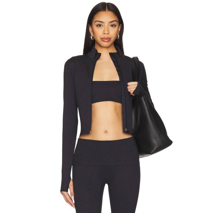 Wellbeing + Beingwell 【 Loungewell Bree Jacket Women Quiet Grey Heather 】 Jacket ジャケット レ..