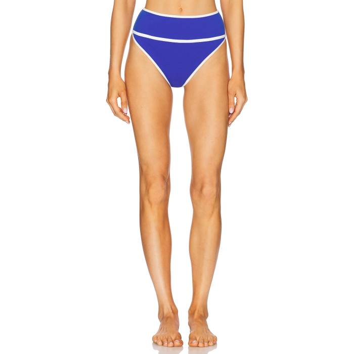 ビーチライオット Beach Riot 【 Carlotta Bikini Bottom Women Riviera Azure 】 ズボン ボトムス レディースファッション 水着 レディース アズール