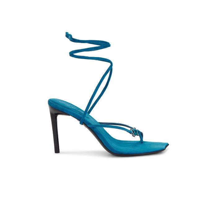 ジェフリーキャンベル Jeffrey Campbell 【 Faery Sandal Women Turquoise Suede 】 靴 レディース靴 その他 レディース スエード・ス..